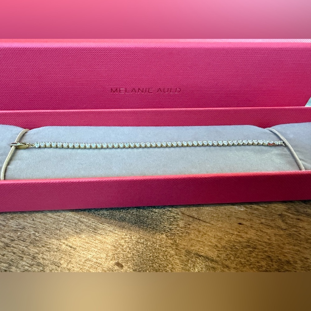 Melanie Auld Tennis Bracelet